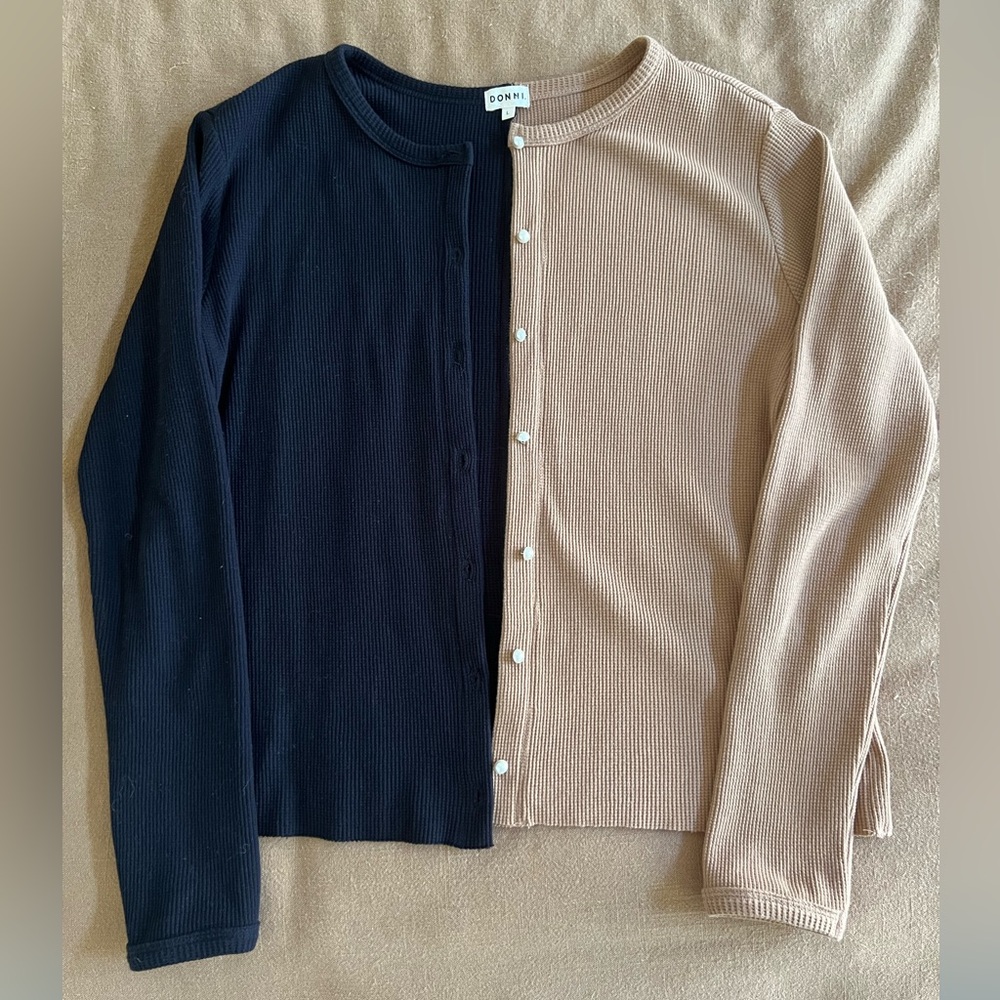 Donni duo thermal cardi